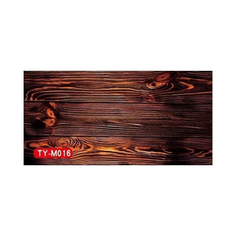 鱼缸背景贴纸5d 高清热门立体窄桥木纹鳄龟水族卡通贴纸壁纸正胶