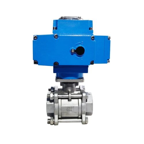 德昌电动丝扣球阀40三片式100不锈钢1寸螺纹50开关dn25阀门Q911F