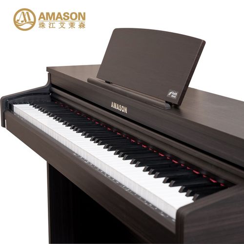 珠江艾茉森电钢琴88键重锤家用专业教学儿童成人数码钢琴AP550
