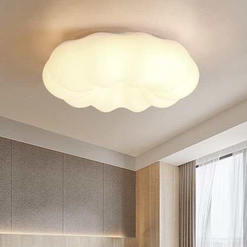 卧室吸顶灯美式客厅主卧法式轻奢高级感欧式复古棉花糖奶油风灯具