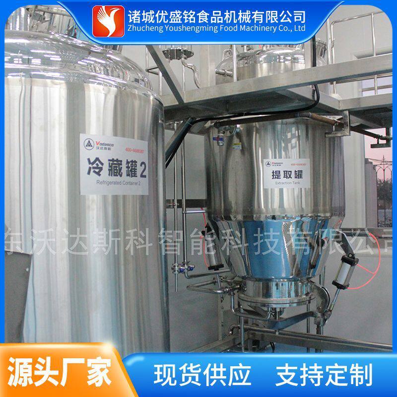大型PET瓶装苏打气泡水生产设备 玻璃瓶装哈密瓜汁饮料加工生产线