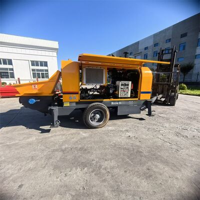 HBT40.08.52RS stationary concrete pump 柴油地泵 56千瓦发动机