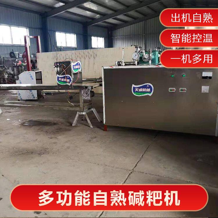 贵州黔东南灰碱粑生产设备 商用不锈钢二块粑机价格