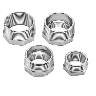 不锈钢补芯4分转变6分内外丝直接头加长补心延长变径异径补申配件