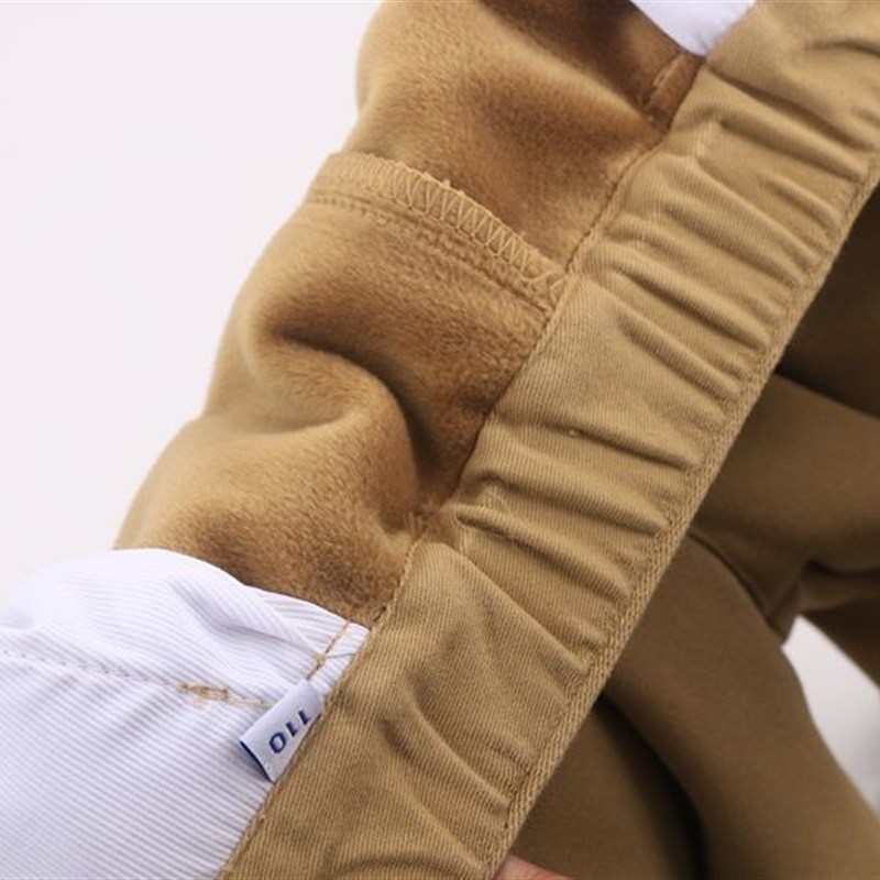 儿童卡其色长裤子男童女童西裤藏青米色黑薄款休闲小学生校服校裤