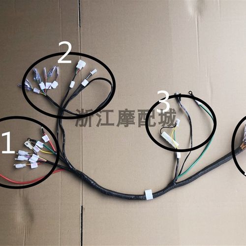 M3电动车大线M5 加粗改装大线主线m3S电摩Z6 小怪兽改装大线包邮