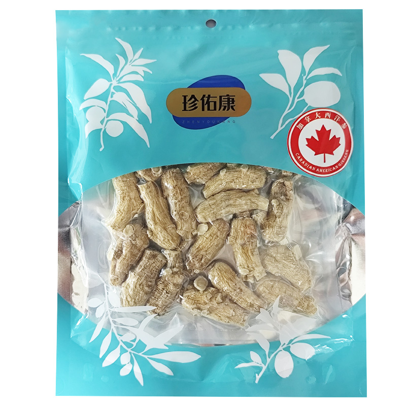 珍佑康 正宗加拿大进口产地西洋参枝 足年足干货中药材饮片旗舰店