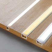 铝槽 柜子暗装 酒柜灯带嵌入式 led层板灯线形条感应衣橱柜餐边柜鞋