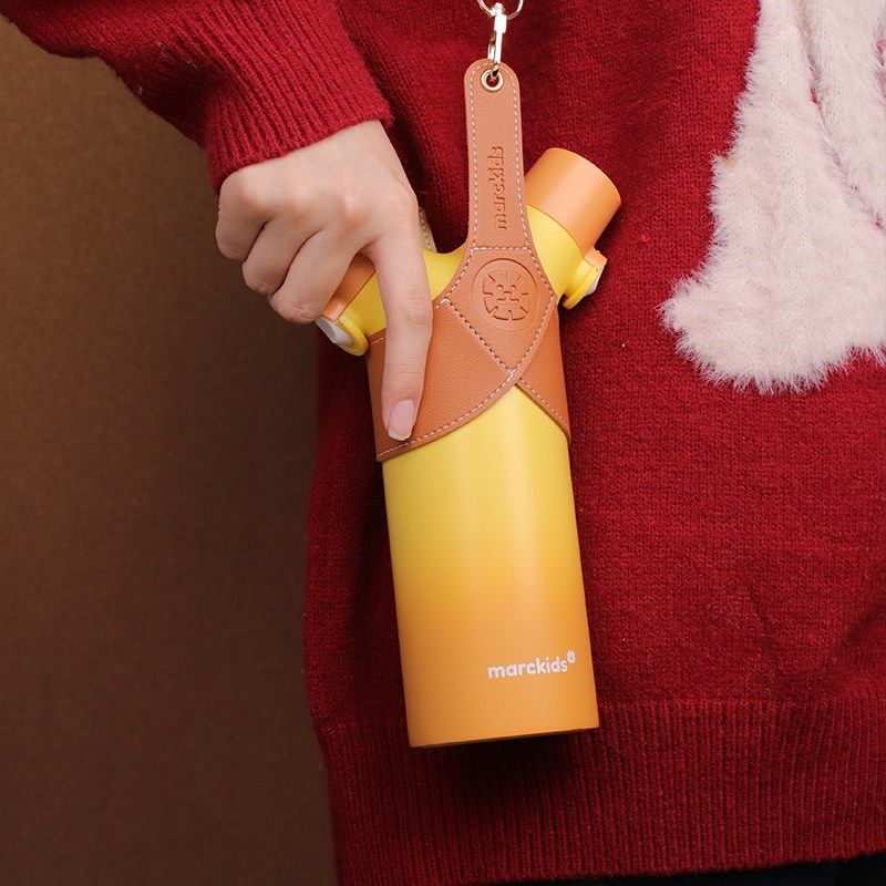 marcus马库狮Yes保温杯杯套杯带手提成人儿童水杯杯套保护套