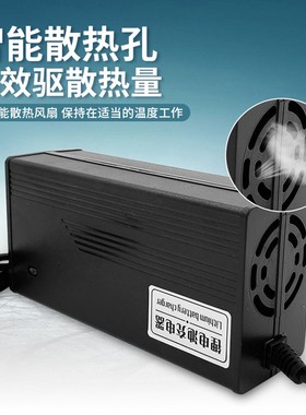 7串3.7v三元聚合物锂离电池电动车充冲电器24V伏29.4V2AV5A10安