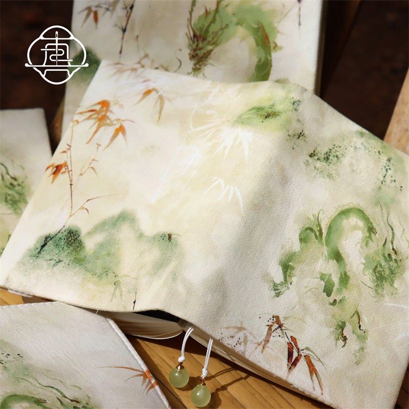 真我 有龙则灵 国风手工手账本手帐布书衣A5A6记事本笔记本日记本,文具电教/文化用品/商务用品,手帐/日程本/计划本,淘宝优惠券,粉丝福利购,淘宝优惠卷