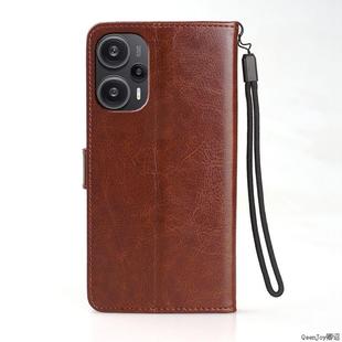 F5手机壳翻盖小米23049PCD8G保护套6.67英寸POCOF5外壳皮夹p0c0软壳poco钱包款 适用POCO pocophone全包poc0插