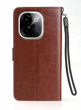 适用Y200国内版手机壳翻盖VIVOY200外壳皮夹VIVOV2343A保护套6.72英寸viv0Y2OO软壳Ⅴivo防摔vovi男士viov膜v