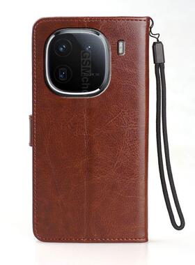 适用iQOO12Pro手机壳皮夹VIVOV2329A保护套翻盖外壳6.78英寸ⅰqoo12PRO硅胶lqoo12PRO插卡iqqo12PRO软壳艾酷1