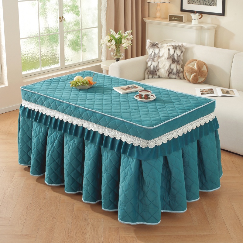 薇妮娜长方形烤火桌子罩电炉罩套