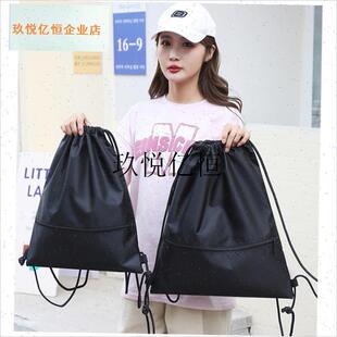 儿童专业羽c毛球训练包学生双肩抽绳男健身揹包网球拍收纳袋可携,