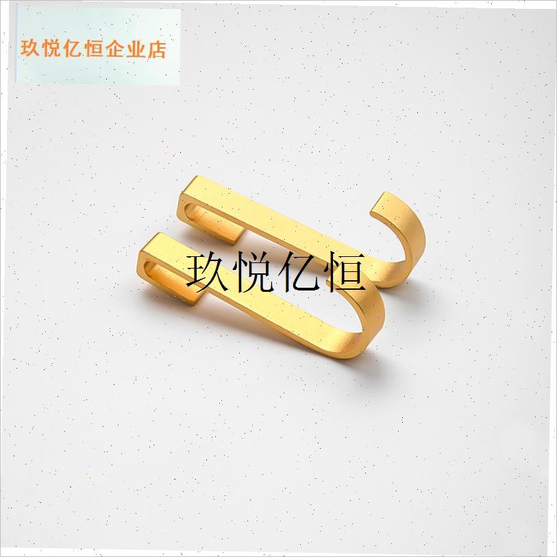 配件挂钩厨房g浴室置物架S挂杆刀架专用替换勾子可滑动单个太空,