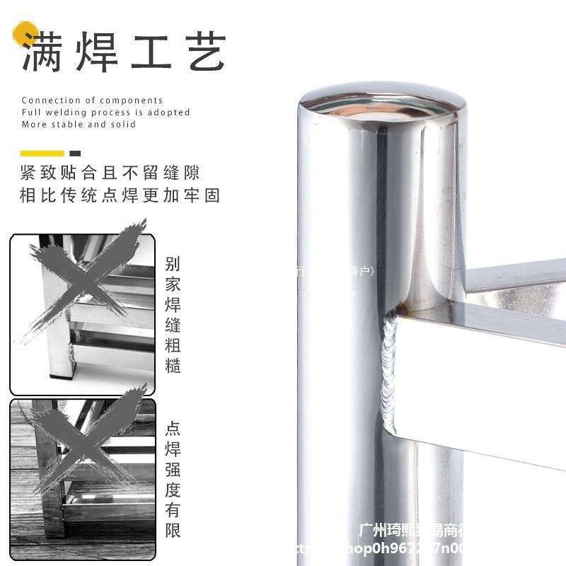 加厚不锈钢砧板架菜板套装落地三角架带围板菜墩架菜板架子组合款