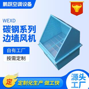 碳钢边墙风机现货工业厨房换气管道排风机220V低压边墙轴流风机