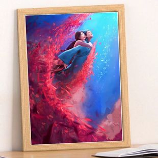 聊斋兰若寺电影海报照片相框摆台新中式中国风古风房间纪念品周边