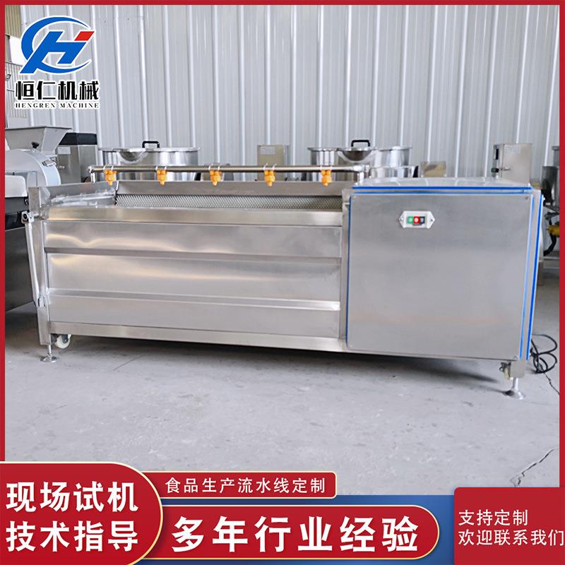 大姜毛辊去杂去皮清洗机桔梗去皮清洗机萝卜蒜头清洗机厂家