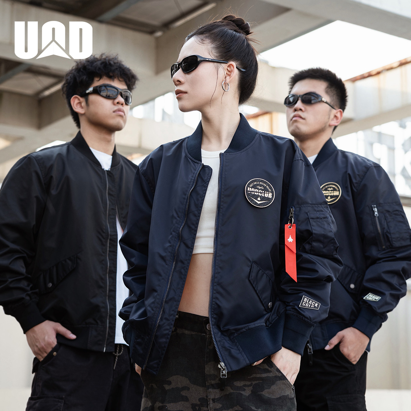 UOD金标飞行员夹克男情侣款