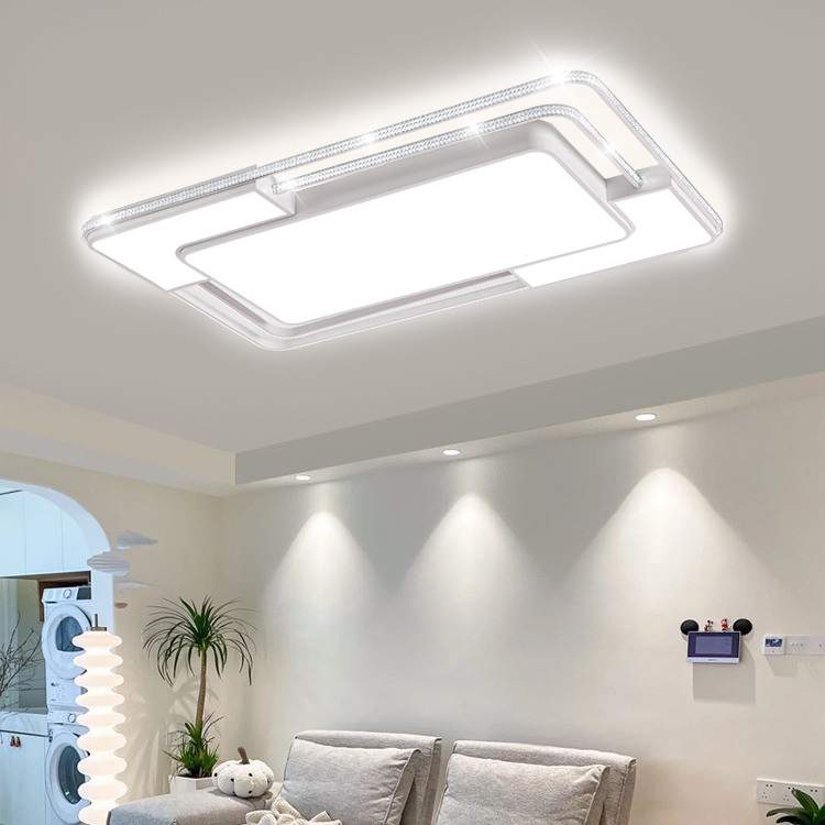【哇噢】客厅现代简约餐厅卧室led吸顶全屋灯具套餐组合大气灯具