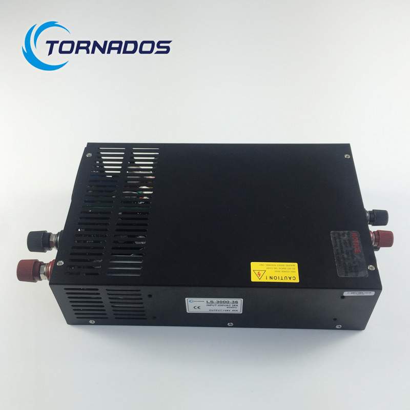 3000W36V开关电源0-36V83A电压电流可调带数显直流电源LS-3000-36