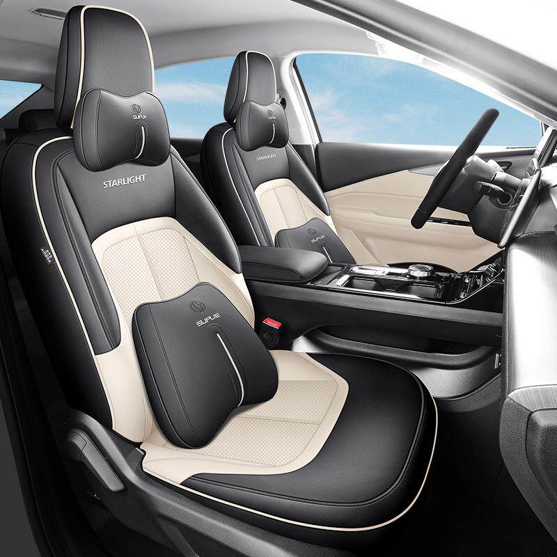 五菱星光专车汽车座套四季通用透气座椅套高档皮革坐垫套打孔