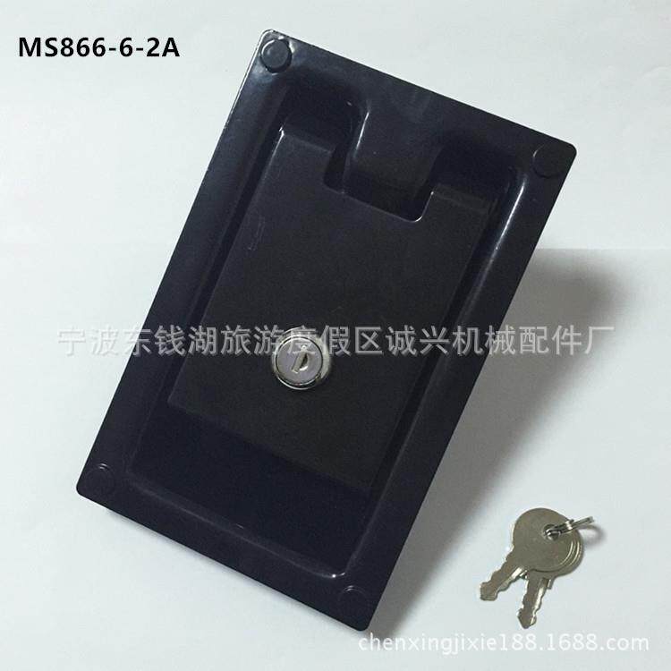 机箱机柜平面锁MS866-6-2A防音箱设备门锁配电箱面板锁发动机组锁