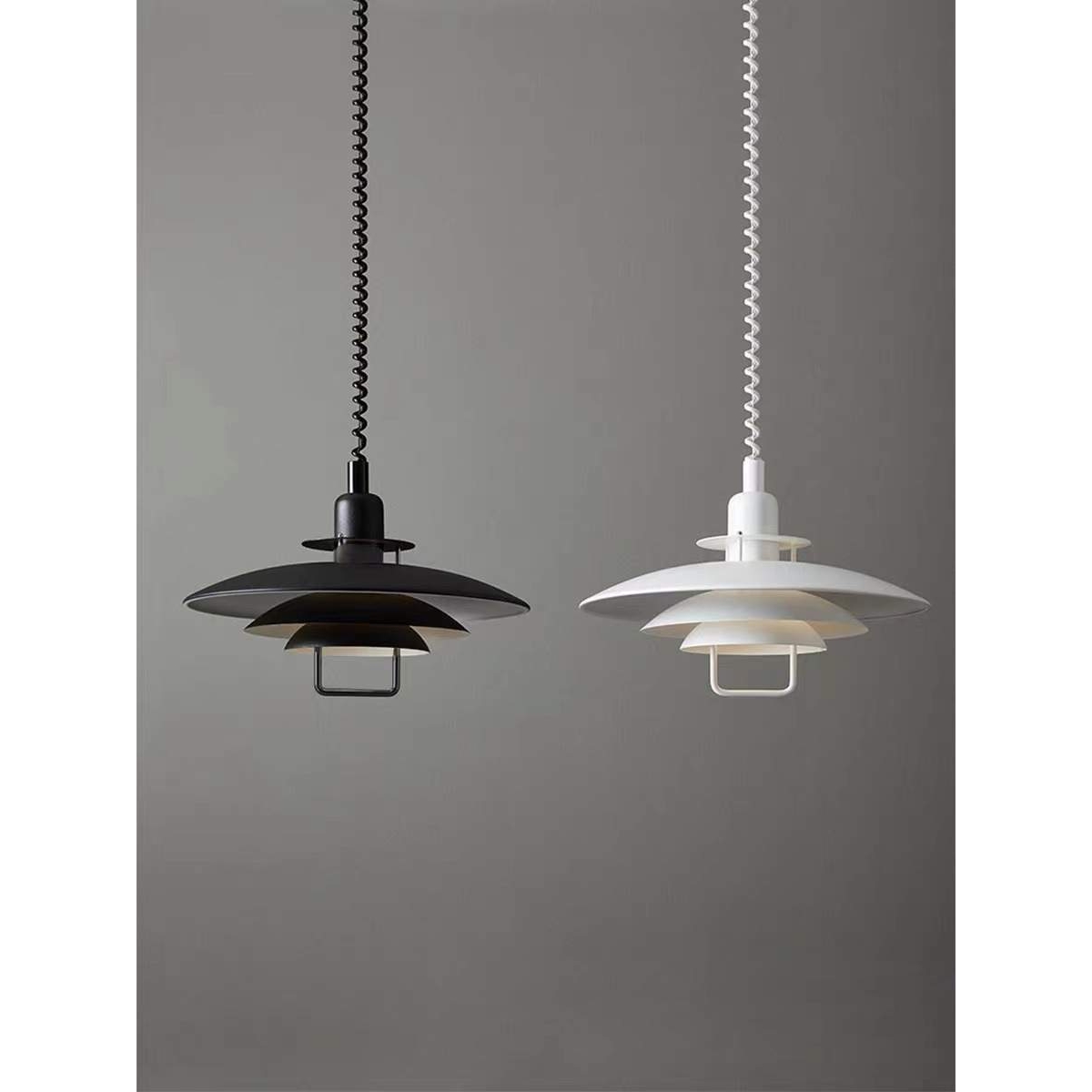 北欧丹麦Primus设计师客厅餐厅吧台多层圆形飞碟可升降伸缩PH吊灯