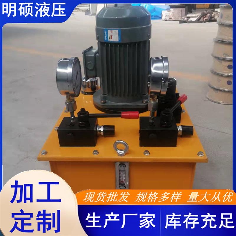 液压电动泵站压力0-80MPA兆帕小型液压系统总成DBS高压电动液压泵