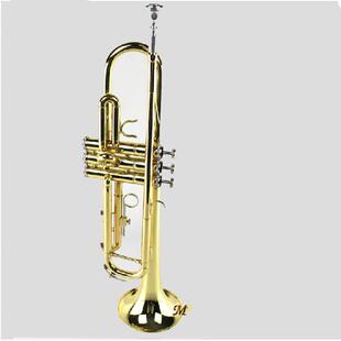 麦格西洋吹奏小号乐器天津小号乐器乐器漆金小号爵士音乐