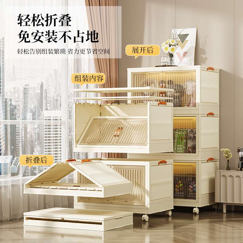 免安装简易衣柜分层隔板租房成人衣橱家用衣服收纳儿童折叠储物柜