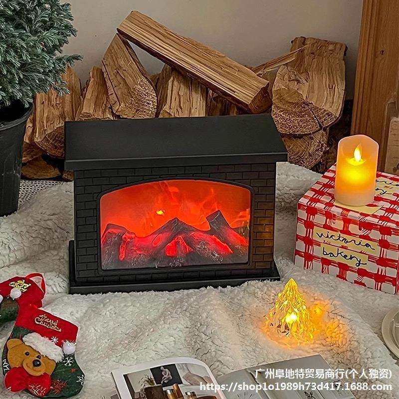 火焰灯桌面氛围灯小夜灯卧室壁炉台灯复古酒馆摆件好物桌灯红,农机/农具/农膜,其它农用工具,淘宝优惠券,粉丝福利购,淘宝优惠卷