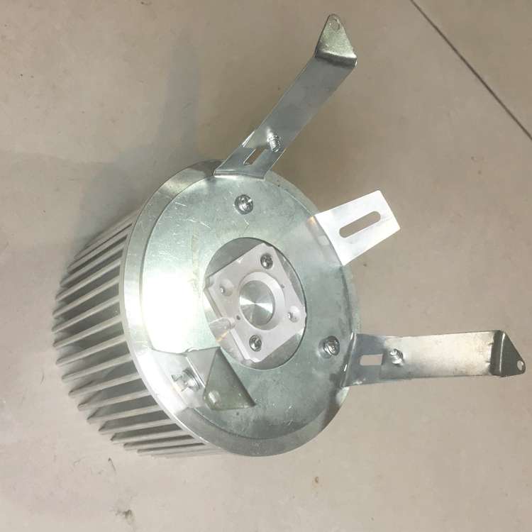 50WLED明筒灯外壳  8寸COB外径215白黑色吸顶吊线60W明装筒灯套件