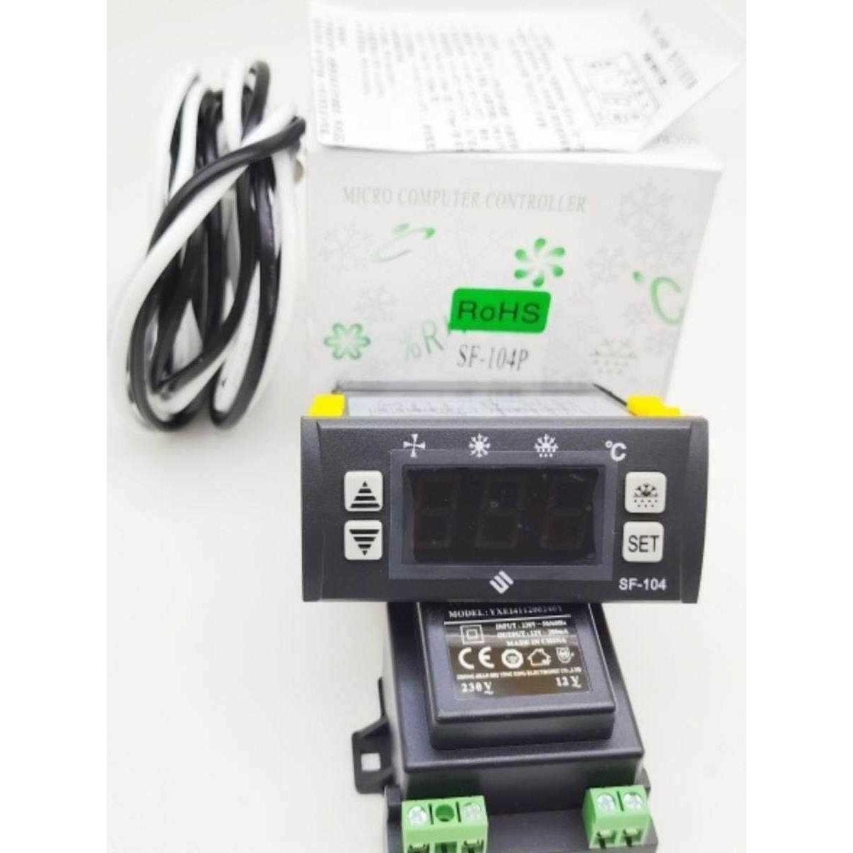 尚方SF-104P冷雪柜温控器30A冷冻库温度控制器温控仪星星格林斯达