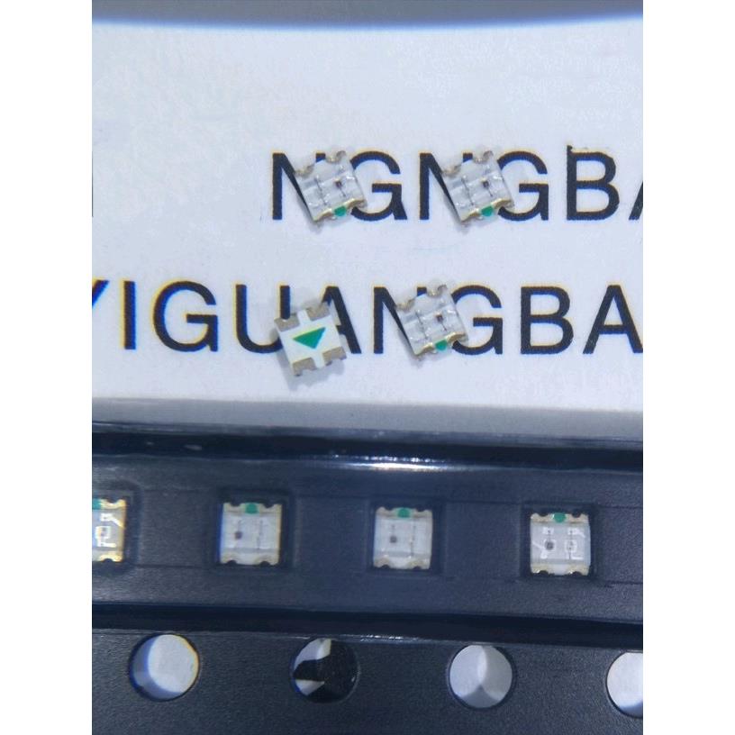 高亮双色led贴片灯珠 0603黄翠绿双色发光管1615黄绿双色灯1616