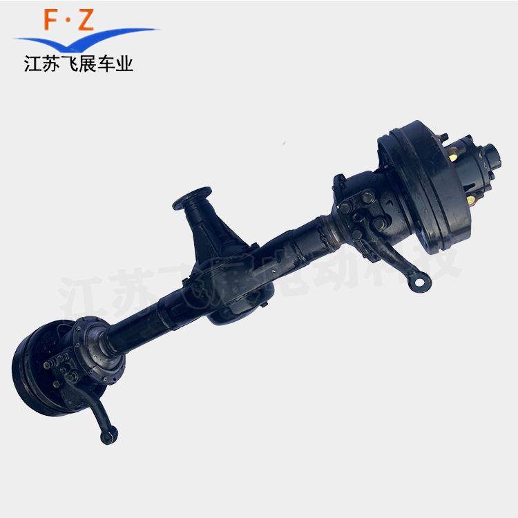 发动机前驱转向桥油电混合两用分动箱电机电动油动大载重爬坡变档