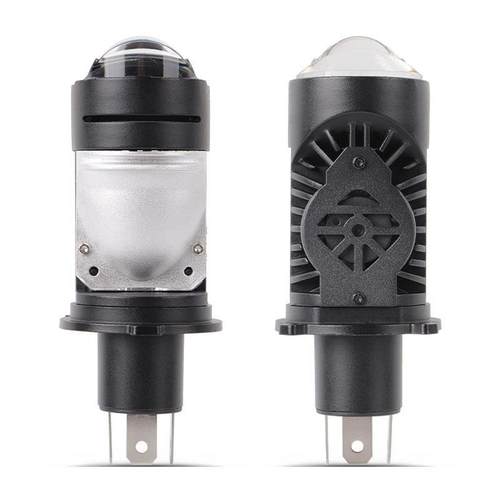 Y1max直插式矩阵双光透镜100W远近一体无损安装LED车灯H4透镜大灯