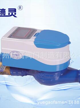 一滴灵埃美柯IC卡智能水表LXSK-E不锈钢铸钢冷热水旋翼式dn15 20