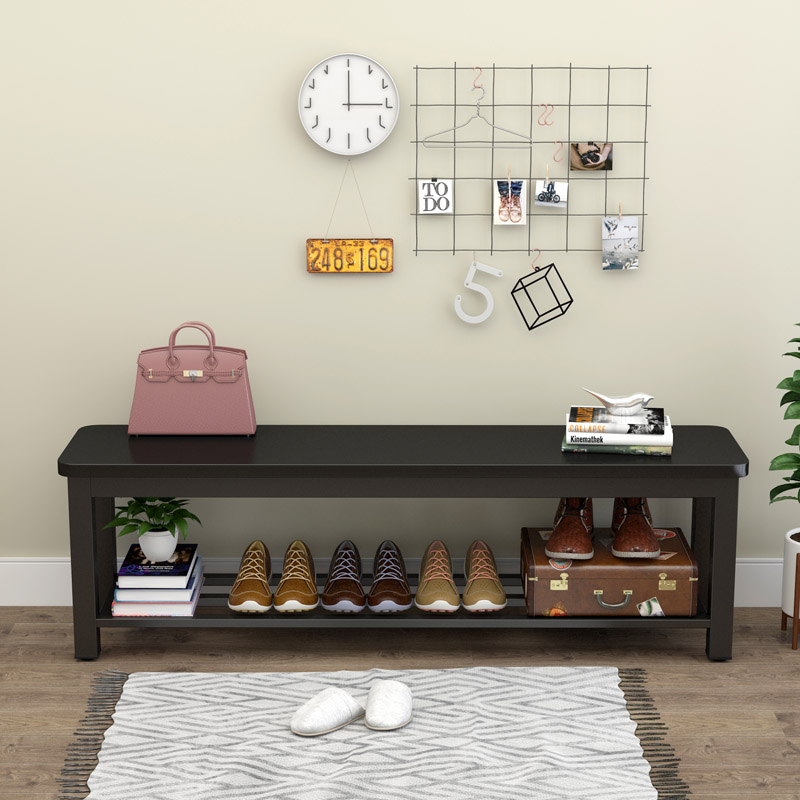 长条凳长板凳换鞋凳简约铁艺长凳家用床尾浴室更衣室健身房休息凳