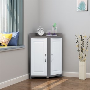 角柜置物架圆弧转角柜角落柜墙角三角形扇形半圆客厅卧室书柜书架