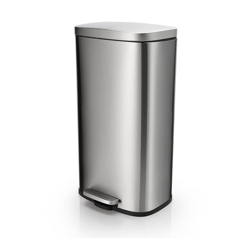 脚踏式不锈钢分类垃圾桶环保室内办公室厨房干湿分离家用60升大号