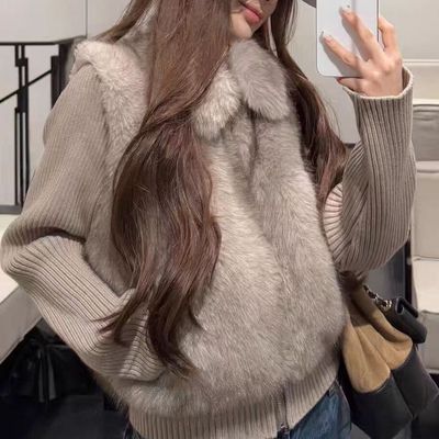 今年流行爆款环保皮草外套女