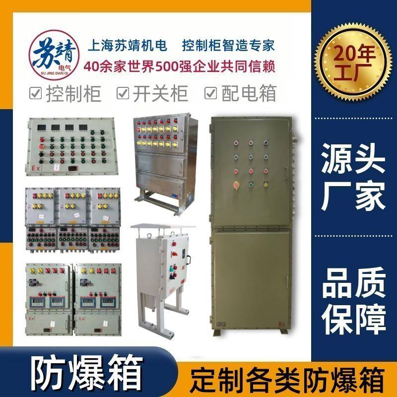 电气防爆箱IIBT4-IICT6氮气氢气半导体实验室不锈钢就地控制柜