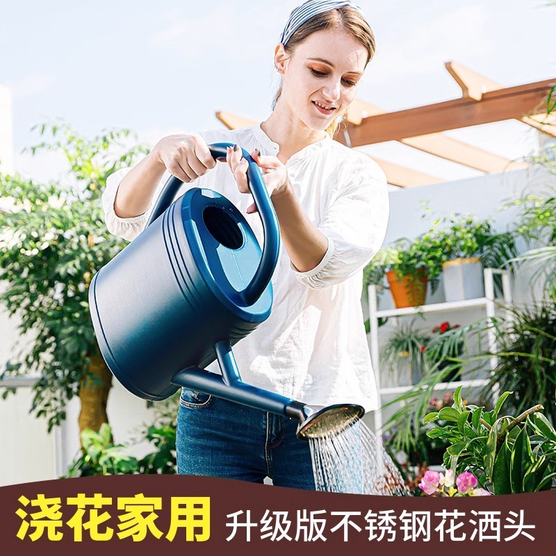 德国家用洒水壶浇花壶大容量浇花喷壶种菜浇水壶花洒蓬壶淋花神器