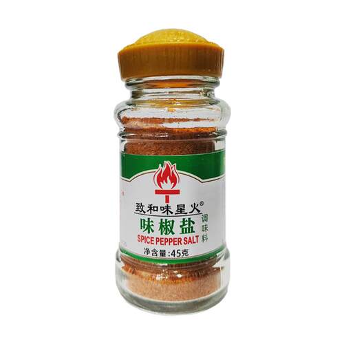 正牌星火味椒盐整箱45g*18烧烤调料撒粉葱抓饼羊肉串鸡排油炸蘸