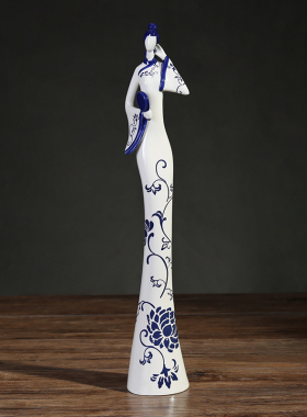 中式风格摆件客厅玄关酒柜装饰家居饰品博古架创意摆设婚礼道具