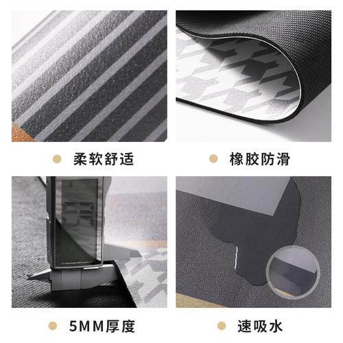 厨房地垫新款2022简约吸水防滑地毯免洗可擦防水防油免清洗脚垫子